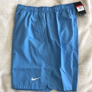 Nike blue training shorts